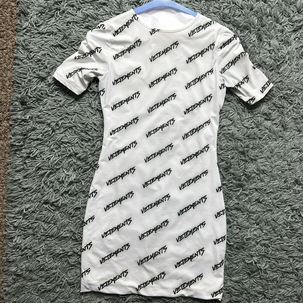 COPY - Vetements white mini dress perfect condition 100% authentic worn for 2 h…